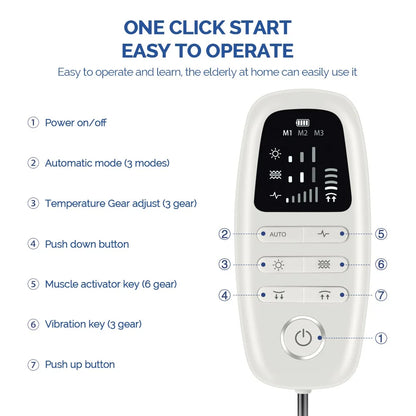 Lumbar Traction Vibration Massager