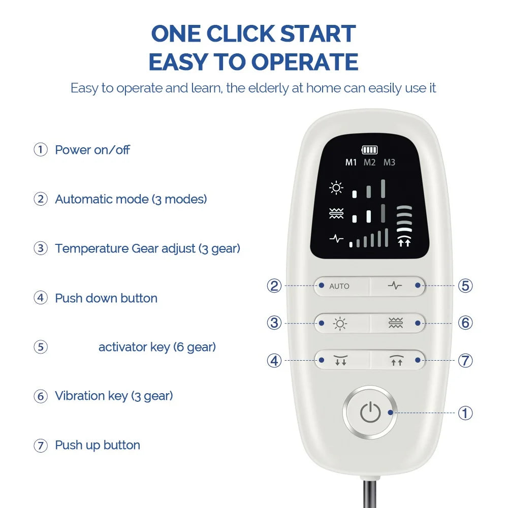 Lumbar Traction Vibration Massager