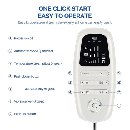 Lumbar Traction Vibration Massager