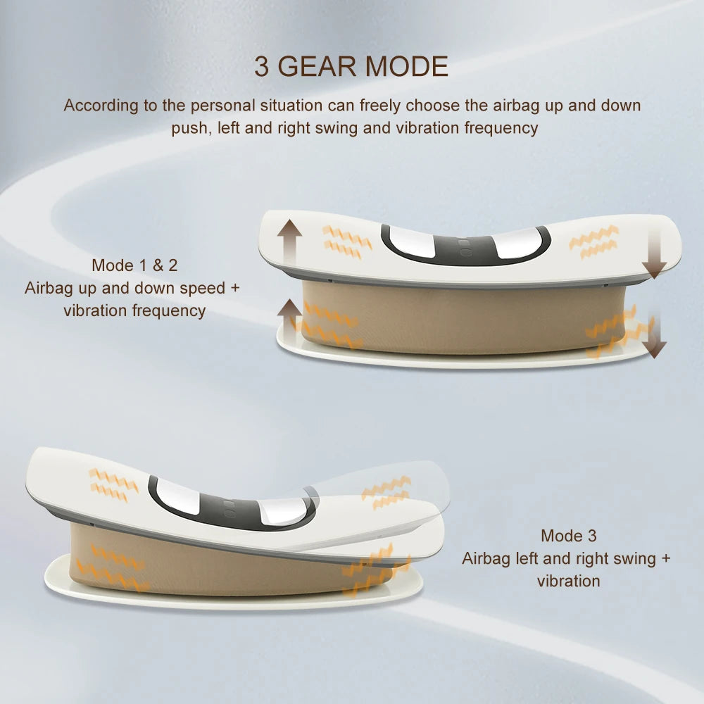 Lumbar Traction Vibration Massager
