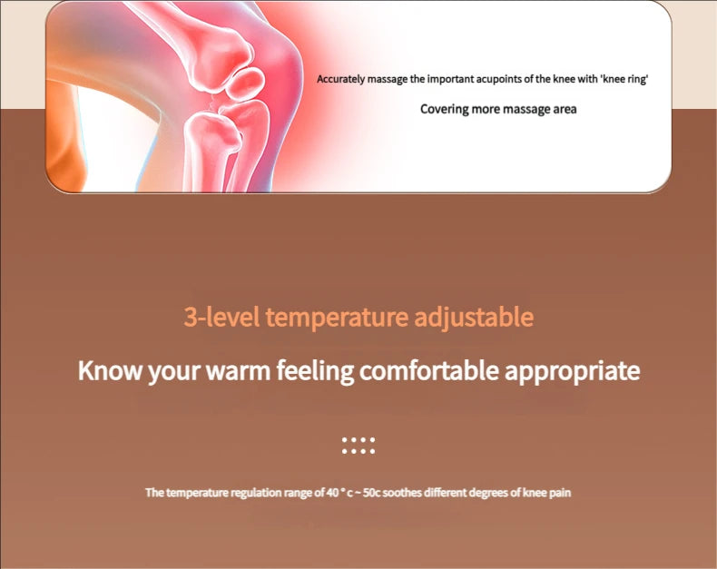 Heated Airbag Knee Massager